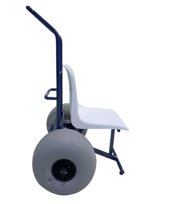 Unikart 50 D fauteuil flottant pour PMR de coté